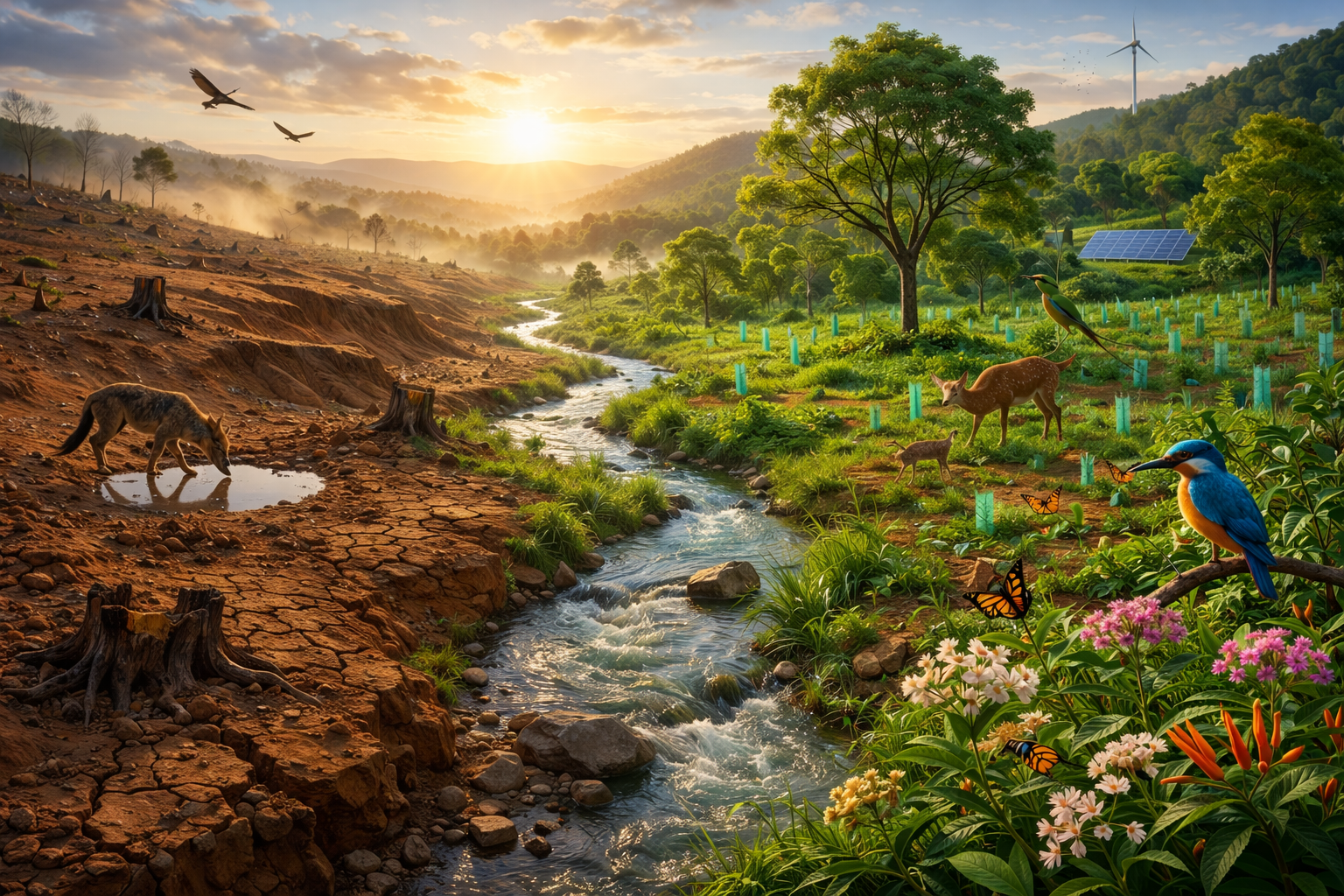 Land restoration and Sustainability