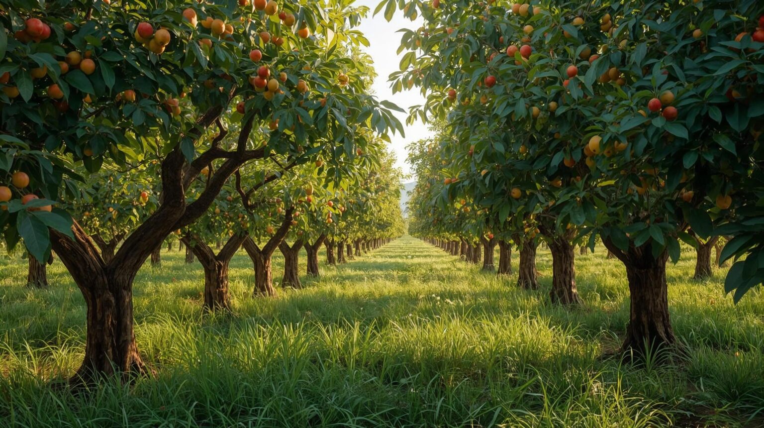 agroforesrty images with fruits and trees